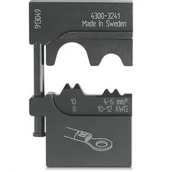 Phoenix Contact CRIMPFOX-M RC 10-1/DIE 1212744 Crimpgesenk Unisolierte Kabelschuhe 4 bis 10 mm² Passend für Marke (Zangen) Phoenix Contact 469547