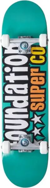 Skateboard Komplettboard Foundation 3 Star (7.88" - Petrol)