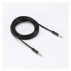 D2 Diffusion Rallonge Jack 3,5 mm m le/m le 4 broches - 2M Transmission son et micro (2 m), Audiokabel