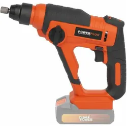 Powerplus, Bohrmaschine + Akkuschrauber, Dual Power Bohrhammer 20V - exkl. Akku und Ladegerät (Bohrschrauber)