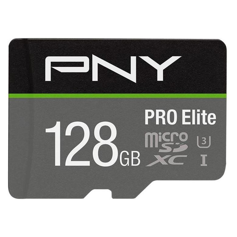PNY Pro Elite (128 GB, microSDXC, U3, UHS-I) (P-SDU128V31100PRO-GE)