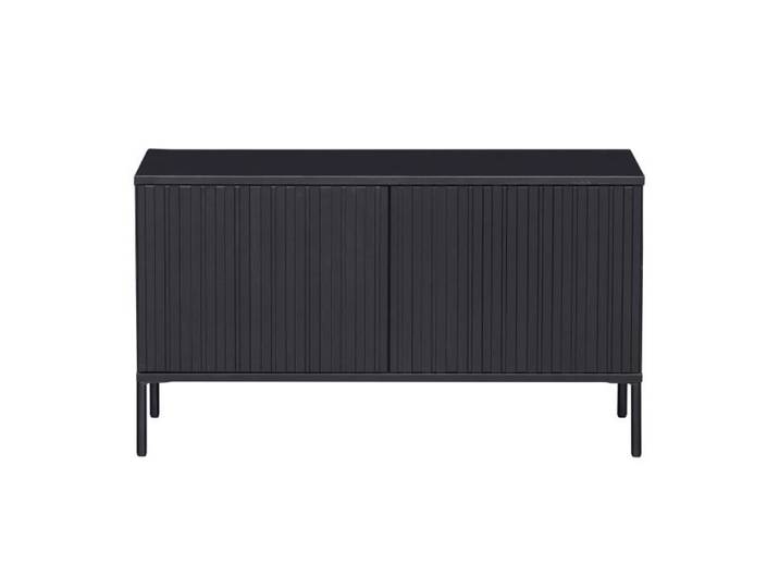 Meuble Tv - Meubles&Design - Meuble TV moderne 100cm en bois massif noir MAY