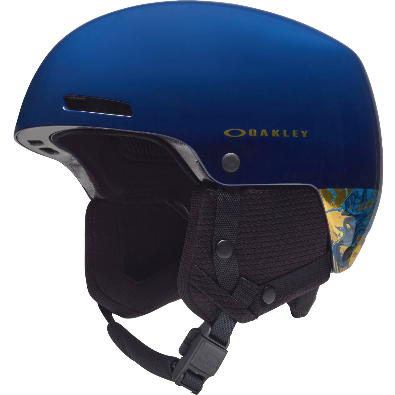 Oakley MOD1 Pro Mikaela Shiffrin Signature / navy w/ graphic & gold - S = 51 - 55 cm