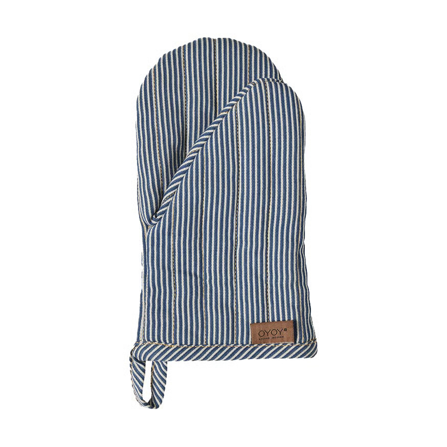 OYOY Ovenwant Striped Denim Blue voor volwassenen