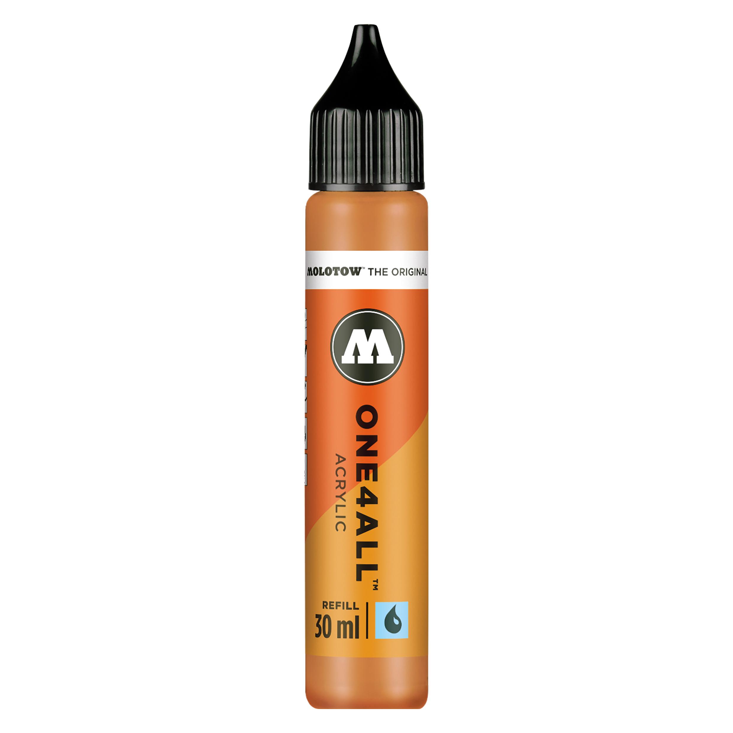 Molotow Nachfülltinte One4All für Permanentmarker 30ml ockerbraun hell (Braun, 1 Stk.) (MO693208)