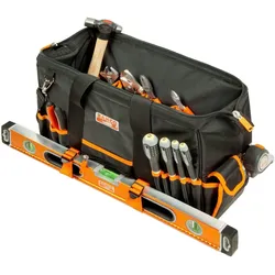 Bahco, Werkzeugkoffer, Stoff-Werkzeugtasche, oben geschlossen, mit festem Boden, 32 l, 300 mm × 235 mm × 500 mm