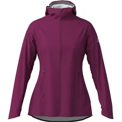 Löffler, Damen, Velojacke, Wpm Pocket Hoodie (XS), Rot, Violett, XS