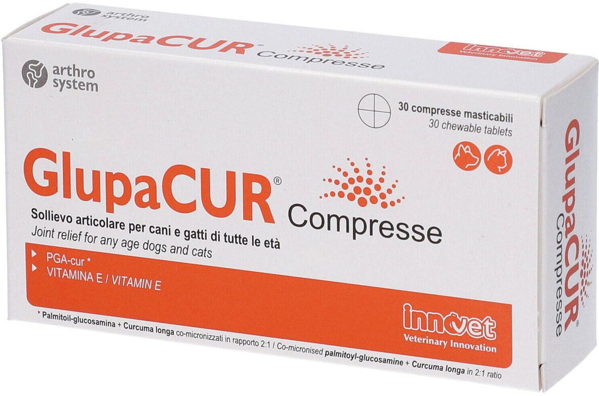Innovet Glupacur 30 compresse masticabili articolazioni cane e gatto