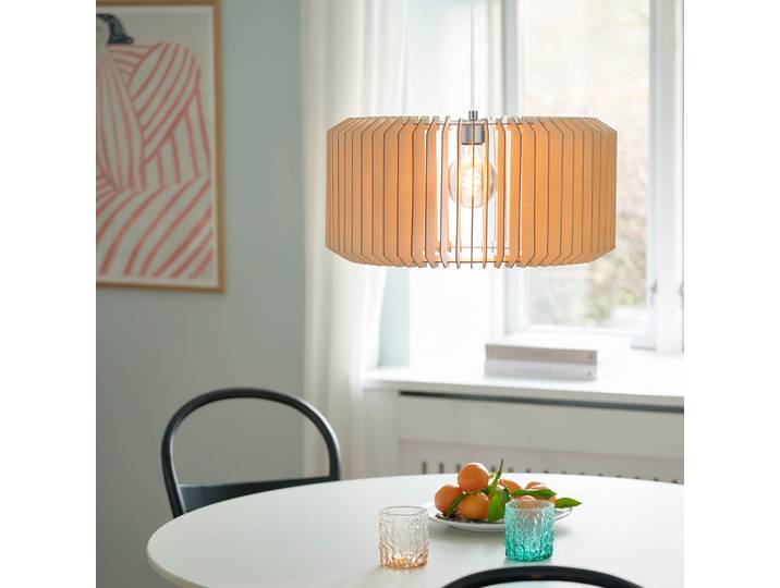 Asti 50 Pendelleuchte Wood - Nordlux - Wohnzimmer - Holz - Einflammig