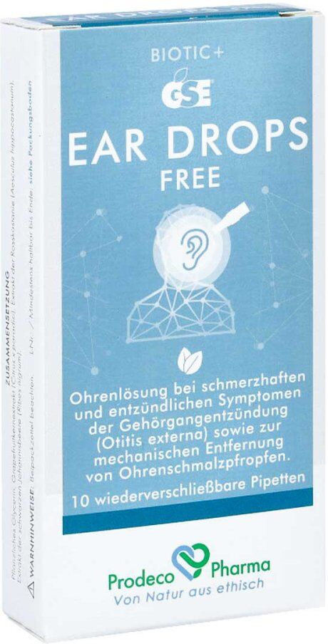 GSE Ear Drops Free Ohrentropfen