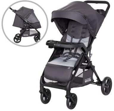 Baby Trend Passport Carriage Stroller, Silver Sky