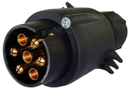 IWH 010206 Anhänger Stecker [Steckdose 7polig - Stecker 7polig] Kunststoff