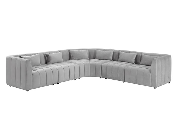 Essen Grosses Ecksofa – Taubengrau