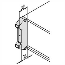 nVent SCHROFF 24576393 Fuß 1 St.
