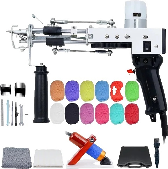 Tufting Gun Starter Kit, Trimmer-Funktion, DIY-Werkzeuge, Schwarzes Set 2