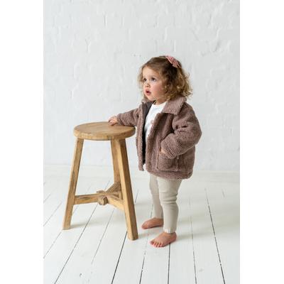 Sweatjacke LILIPUT, Mädchen, Gr. 86/92, rosa (altrosa), 100% Polyester, unifarben, normal, Sweatjacken Sweatjacke, mit aufgesetzten Taschen