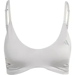 ADIDAS Damen BH Optime Essentials Workout Shine, Größe XXL in Silber Silber