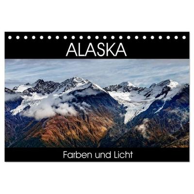 Alaska - Farben und Licht (Tischkalender 2027 DIN A5 quer), CALVENDO Monatskalender