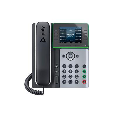 Poly Edge E350 IP Telefon und PoE-fähig 82M89AA