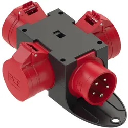 PCE, Baustromverteiler, CEE Stromverteiler (3x, CEE 16/5)
