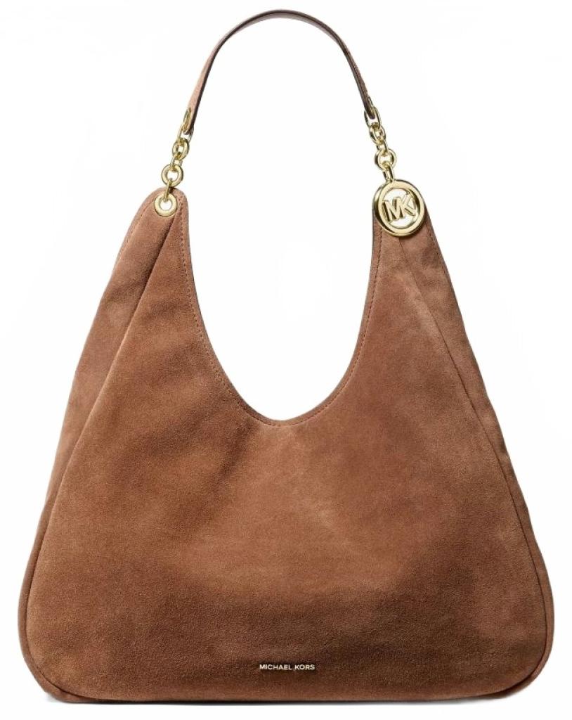 MICHAEL KORS LG TRPL COMPT SHLDR TOTE Brown