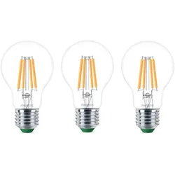 2x Philips, Leuchtmittel, Classic LED Lampe (E27, 485 lm, 3x)