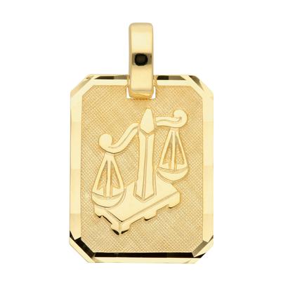 Kettenanhänger ADELIA´S "333 Gold Sternzeichen Anhänger Waage", gold, Schmuckanhänger, Damen, Waage, Gold, Kettenanhänger, Goldschmuck für Damen & Herren