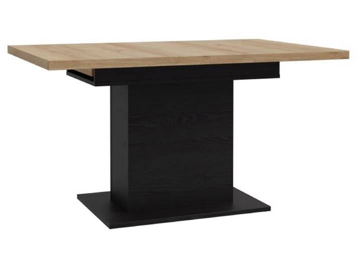 Tisch ausziehbar DURO 140-180x90x76cm schwarz