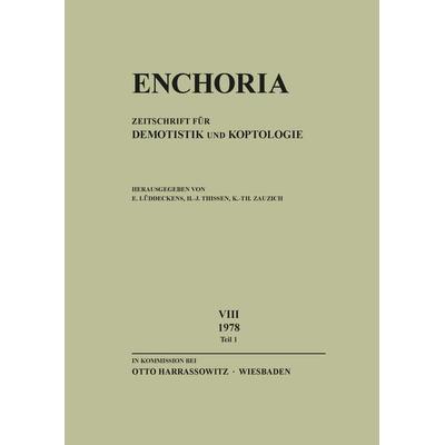 Enchoria 8 (1978) Teil 1, Taschenbuch von , Harrassowitz, 978-3-447-01960-6
