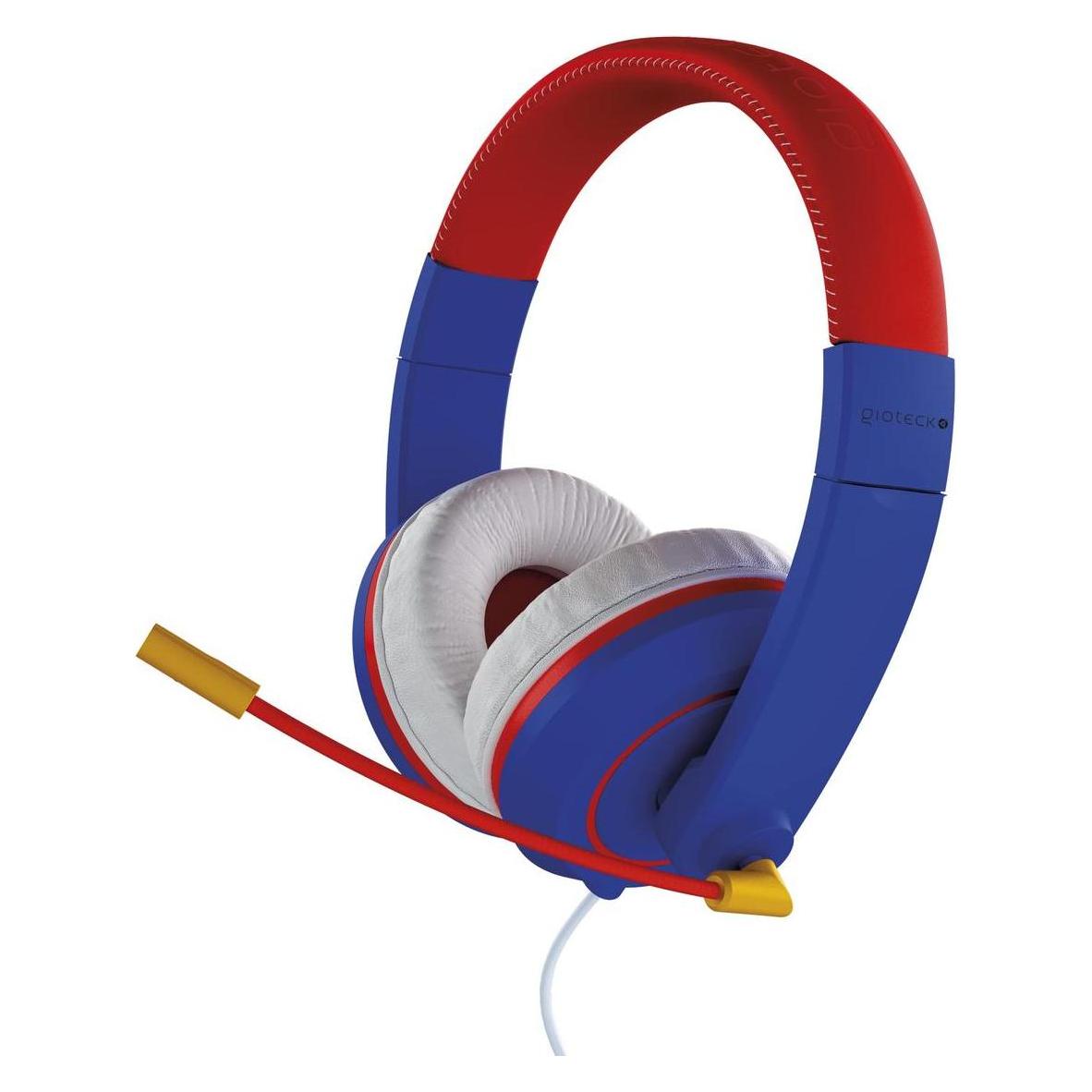 Gioteck XH-100S Wired Stereo Headset (Blue/Red) (Kabelgebunden) (308258)