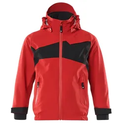 MASCOT Hard Shell Jacke für Kinder ACCELERATE Verkehrsrot / Schwarz 140 - 18901-249-20209-140 - Verkehrsrot / Schwarz