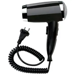 emco system 2 Haartrockner Cool-shot-Taste, 1600 W, Stecker, chrom / schwarz, 355921201 355921201