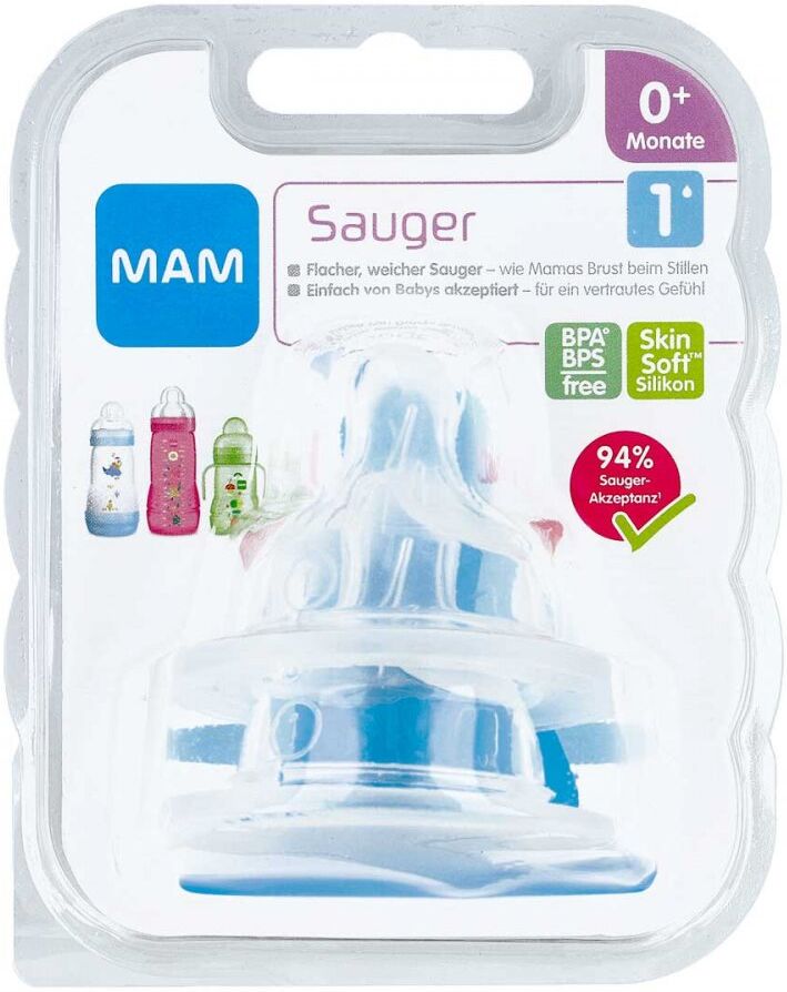 Mam Sauger Größe 1 0+ Monate Silikon