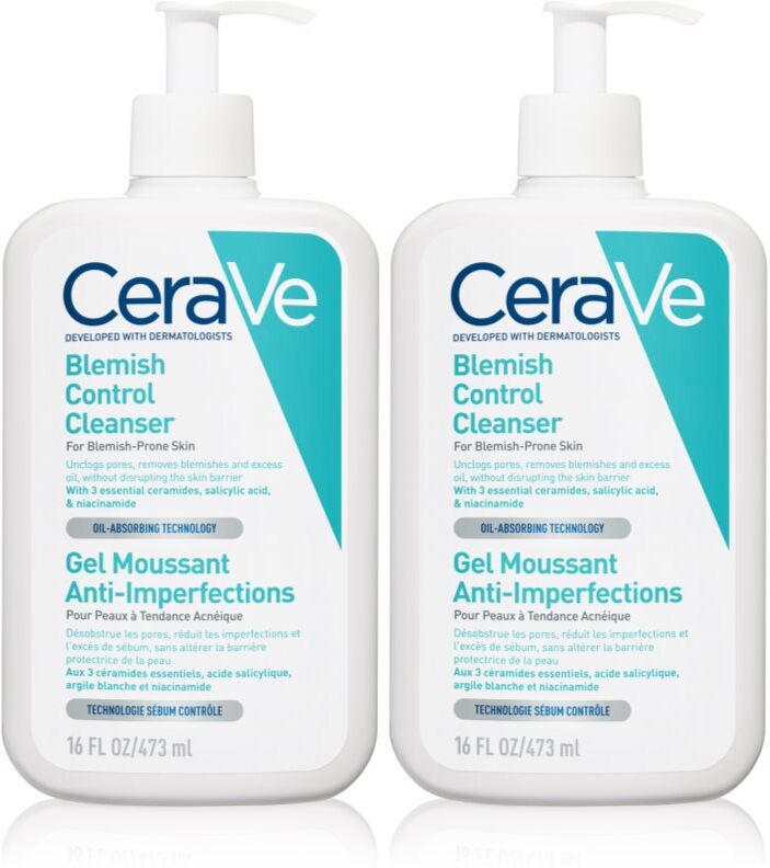 CeraVe Blemish Control Cleanser set to treat skin imperfections