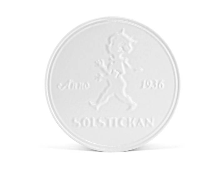 Solstickan Design Dessous de plat Solstickan Ø19 cm Blanc