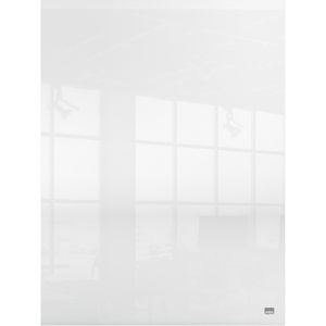 Nobo Whiteboard 1915618, 45 x 60 cm, Acryl, rahmenlos, transparent, für Wand und Tisch