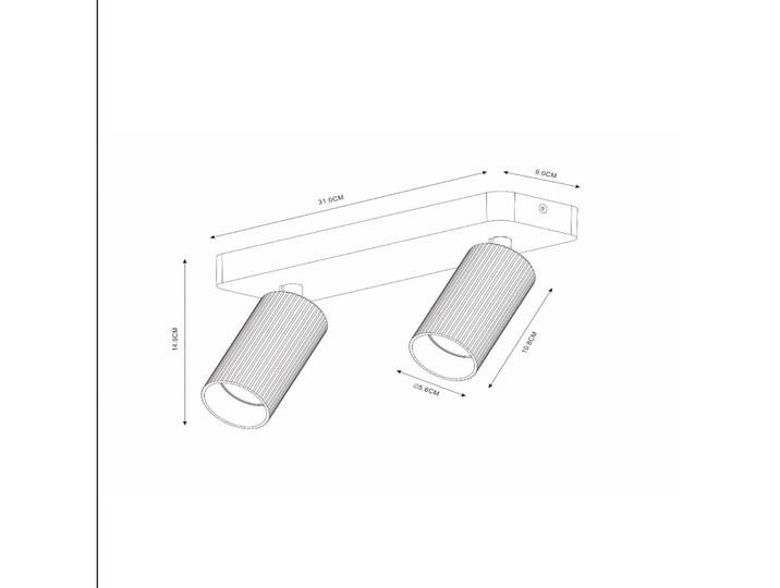 Lucide Deckenstrahler Clubs, zweiflammig, weiß dimmbar, weiß / opal, für Wohn- / Esszimmer, Aluminium