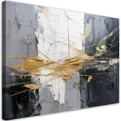 LEINWANDBILD Abstraktion 90x60cm