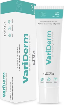 Sanasur Variderm Natural Varicose Veins and Spider Veins 75 ml
