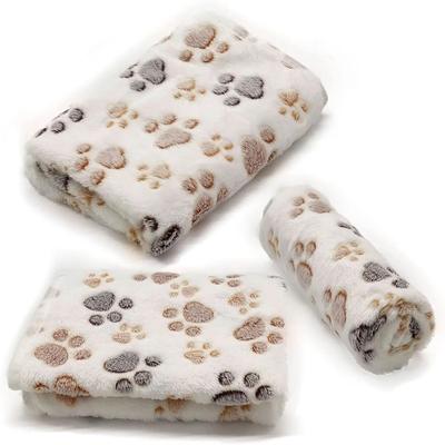 Inspire Curations SnuggleSoft Comfort Throw Dog Blanket & Warm Fleece Pet Sleep Mat For Cats And Puppies white 76x104cm (30 41 In)