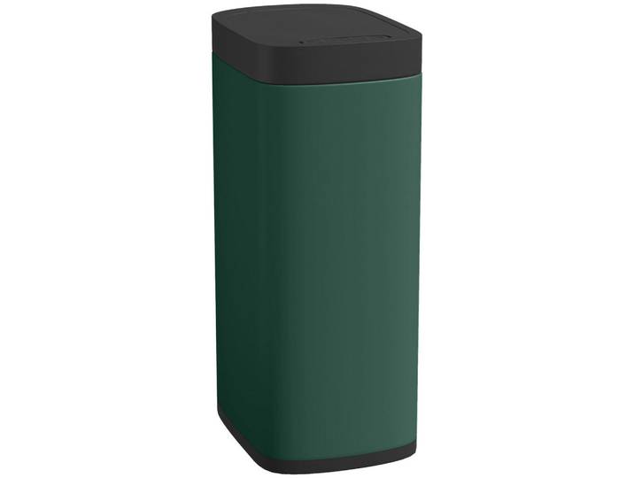 Homcom Sensor-Mülleimer Metall ABS Dunkelgrün, 26.5x68x35.5 cm, Haushalt & Reinigung, Reinigung, Mülleimer & Abfallsammler