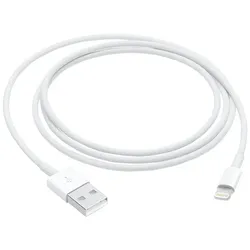 Apple Lightning-Kabel auf USB 1m, weiß