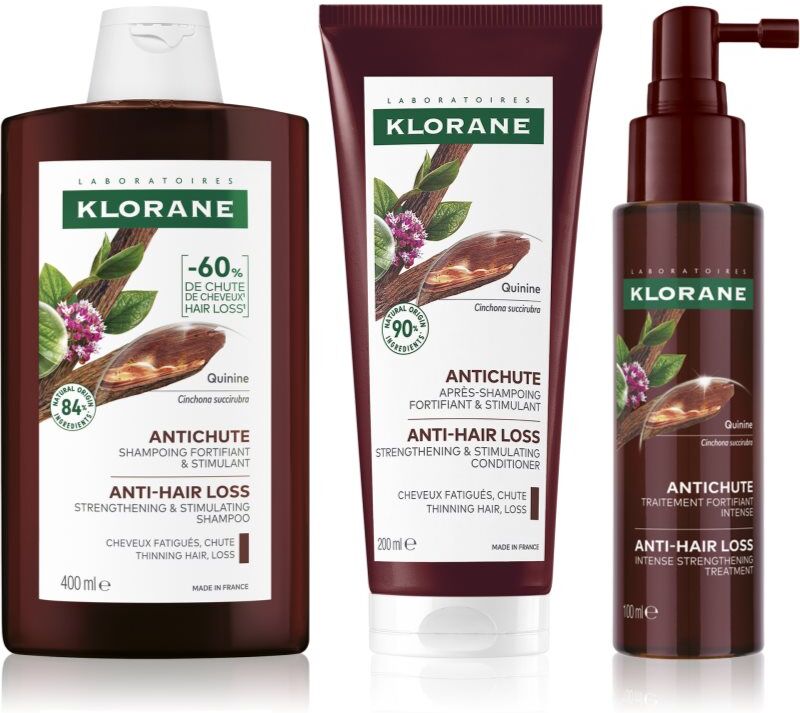 Klorane Quinine Chinin ensemble anti-chute
