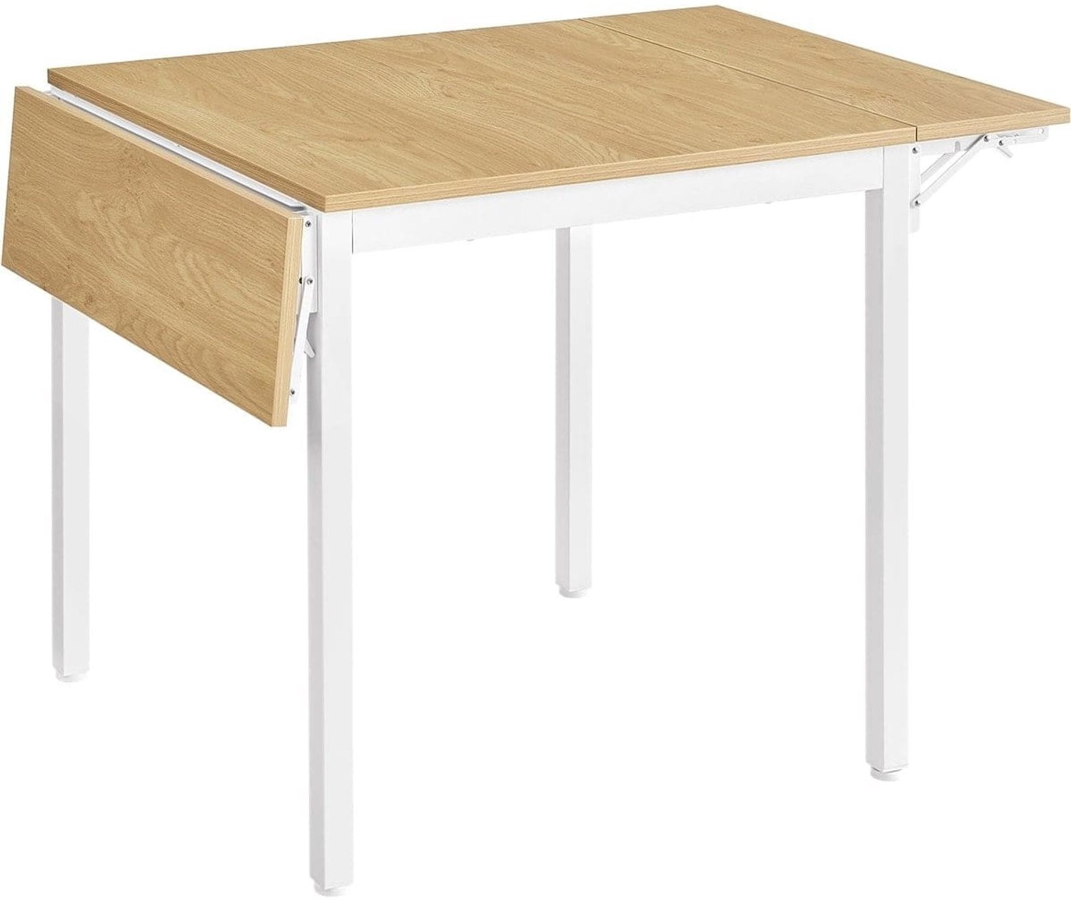 Klarven Eettafel Natureiken Wolkenwit - Compacte eettafel voor 2-4 personen