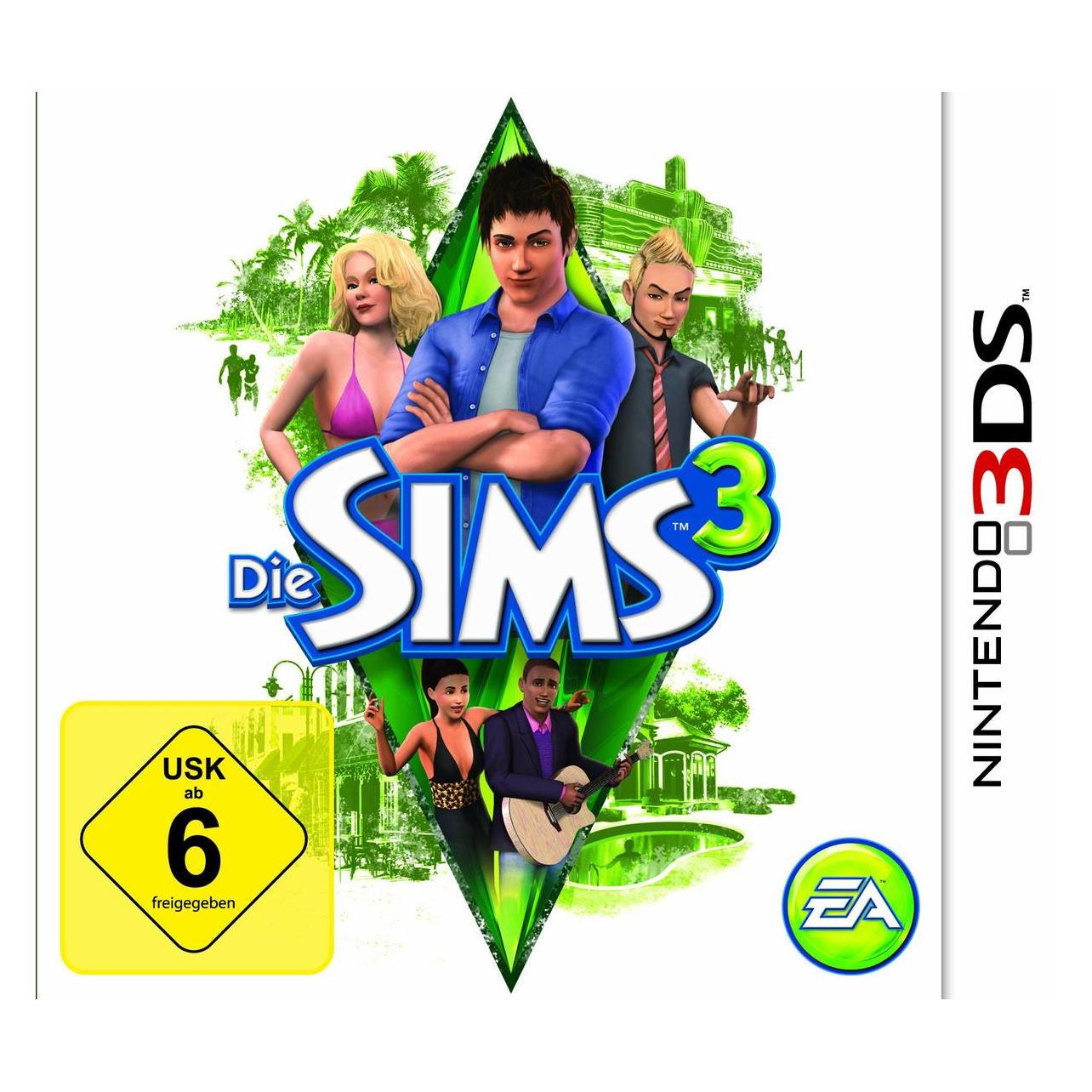 EA Games The Sims 3 (DE/Multi in Game) (DSi XL) (EAD05405932)