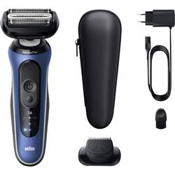 Braun 62-B1200s Series 6 Rasierer abwaschbar Blau 15706
