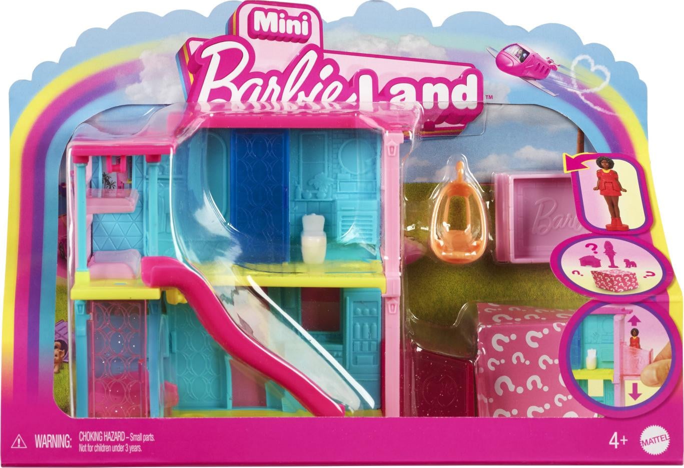 Barbie Mini BarbieLand HYF46 met 4 rokken en jurken
