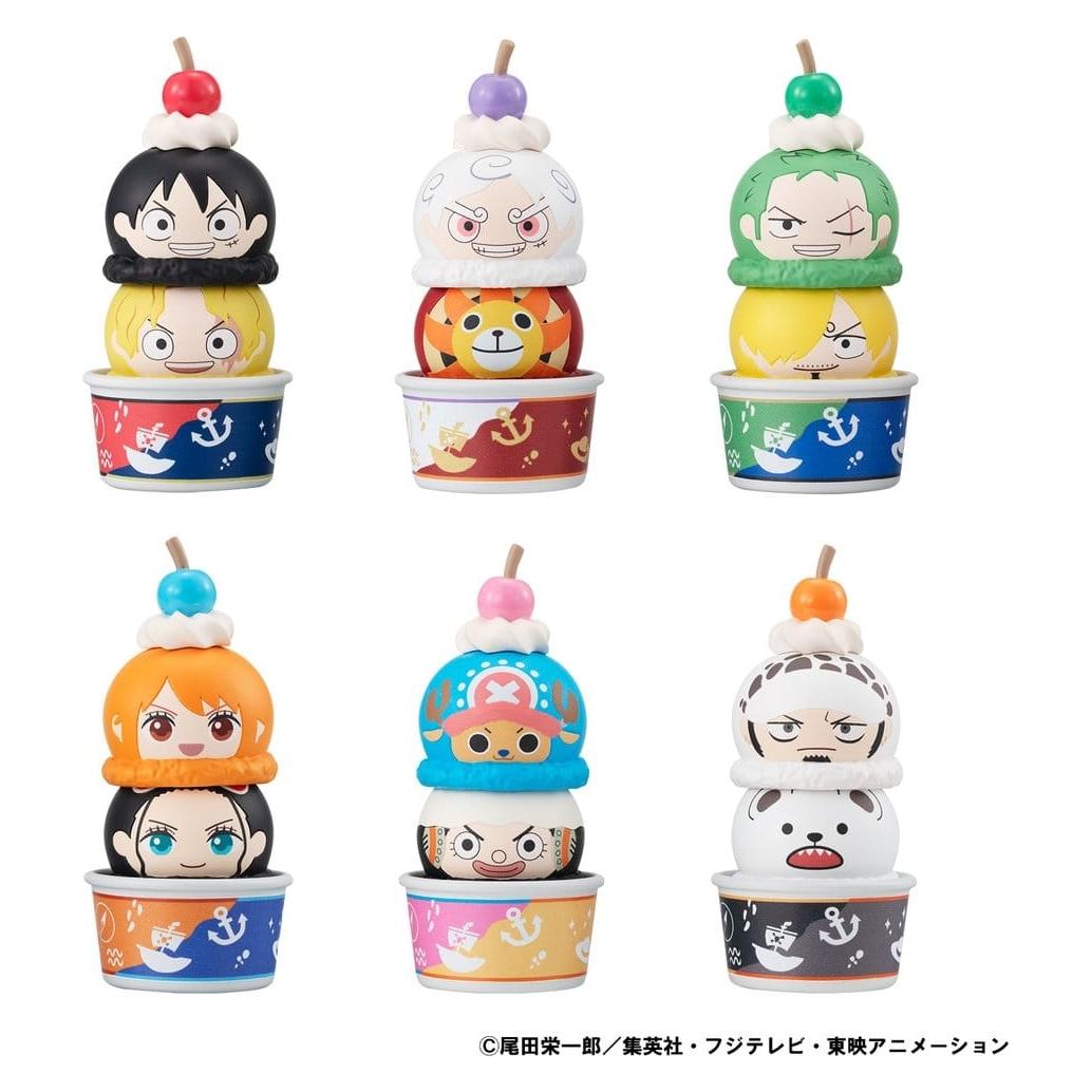 Megahouse One Piece Tsumichen Stack up & Change Trading Figure 8 cm Assortment (6) (MEHO848681)