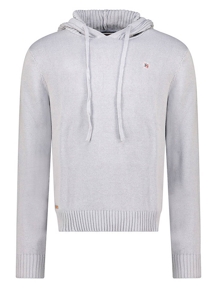 Geographical Norway Pullover "Flicker" in Grau - M