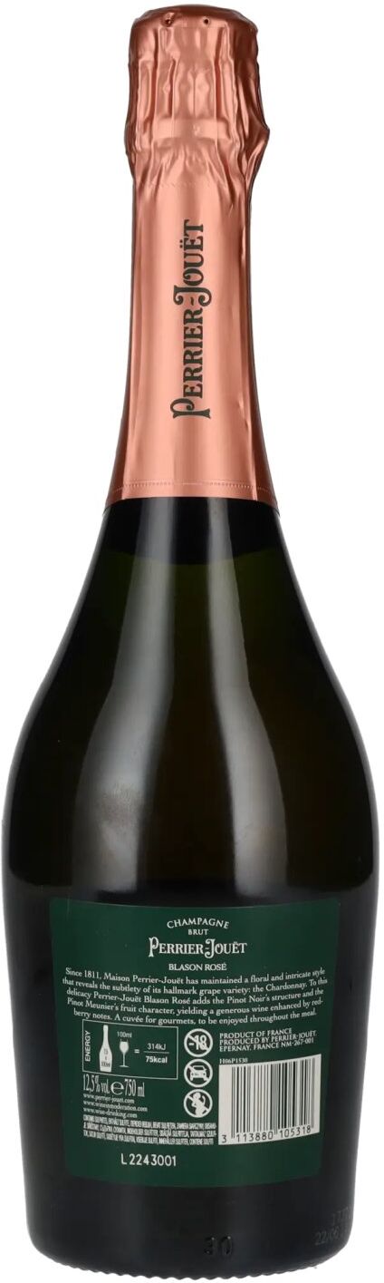 Perrier Jouët Perrier-Jouët Champagne Blason Rosé Brut 12,5% Vol. 0,75l